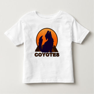 Camisetas del coyote del niño
