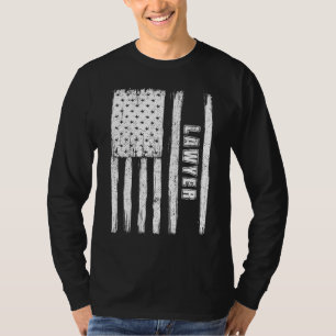 Camisetas del Cuatro de Julio para hombres abogado