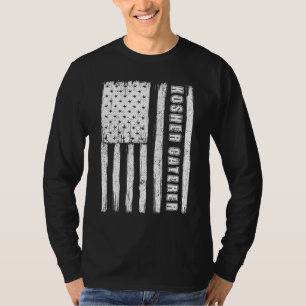 Camisetas del Cuatro de Julio para hombres bandera