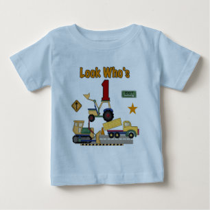 Camisetas del cumpleaños de los vehículos de la