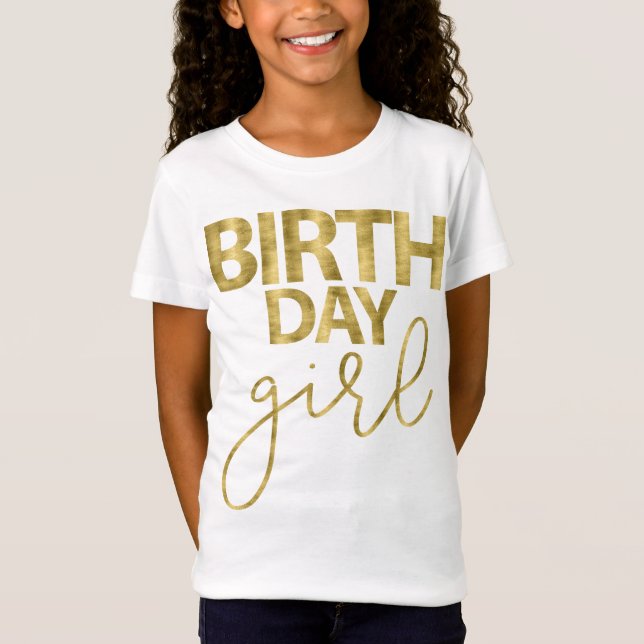 Camisetas del cumpleaños para el efecto del (Anverso)