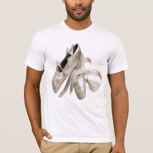 Camisetas del desgaste de la danza de los zapatos