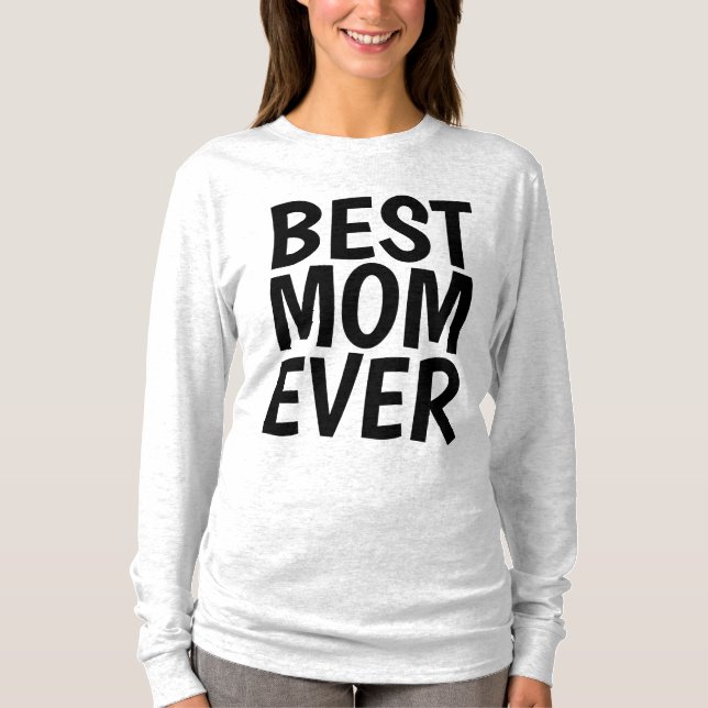Camisetas del DÍA DE LA MADRE, MEJOR MAMÁ QUE CAMA (Anverso)
