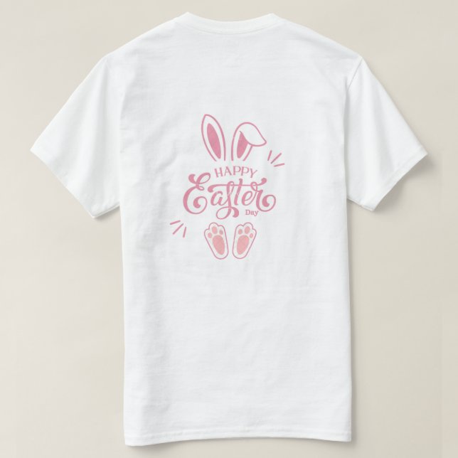 Camisetas del Día de Pascua (Reverso del diseño)