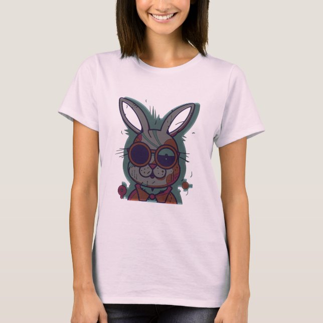 Camisetas del Día de Pascua Femenina y familia edu (Anverso)