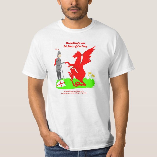 Camisetas del día de San Jorge (Anverso)