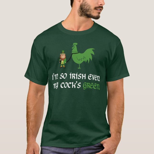 Camisetas del día de St Patrick divertido (Anverso)