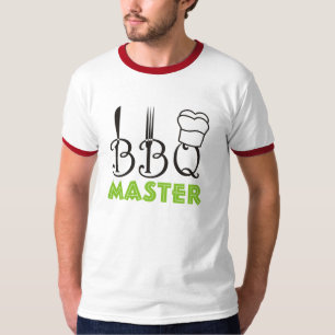 Camisetas del Día del Padre Maestro de Bbq