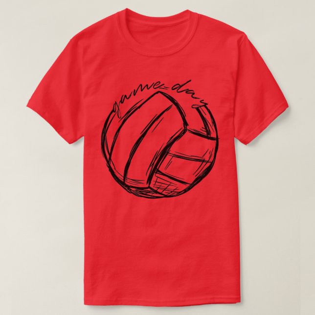 Camisetas del Día del Voleibol (Diseño del anverso)