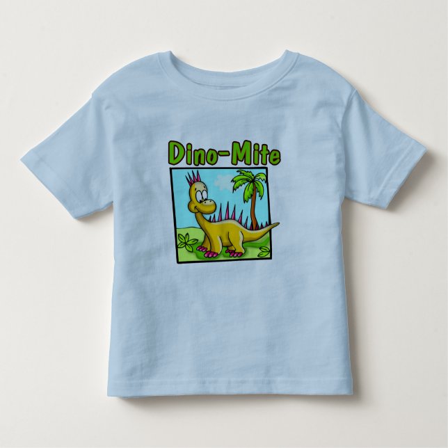 Camisetas del dinosaurio de los niños y regalos (Anverso)