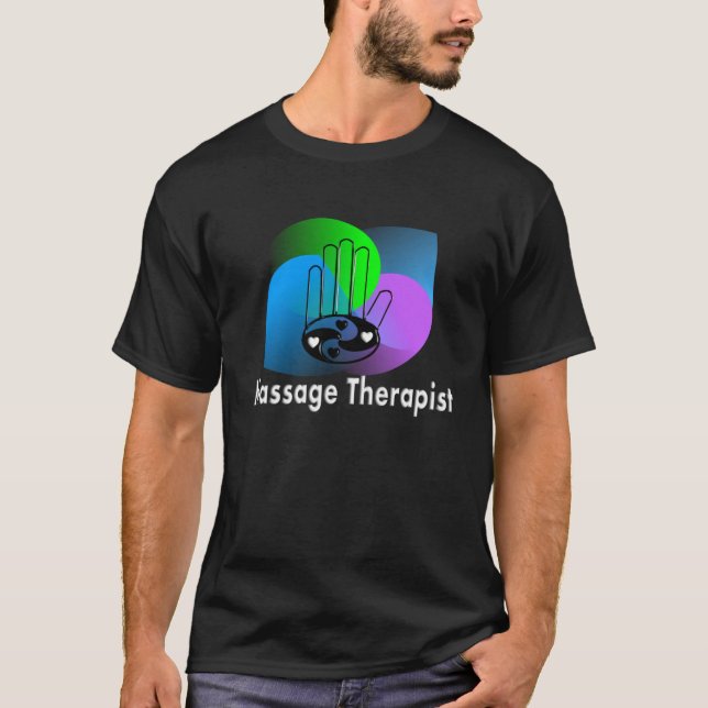 Camisetas del diseño del extracto del terapeuta (Anverso)