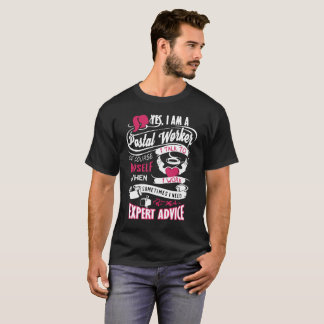 Camisetas del empleado de correos