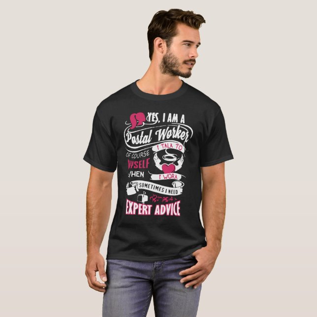 Camisetas del empleado de correos (Anverso completo)