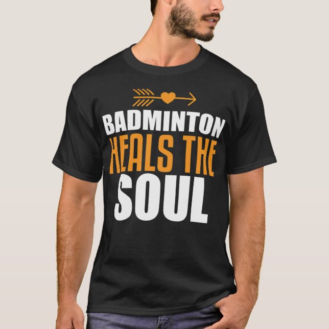 Camisetas del entrenador de bádminton de bádminton (Anverso)