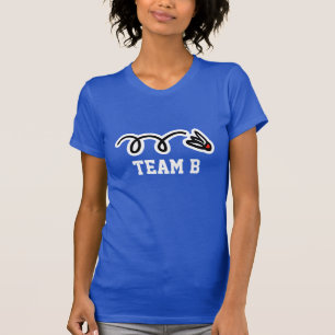 Camisetas del equipo de bádminton de Damas con no