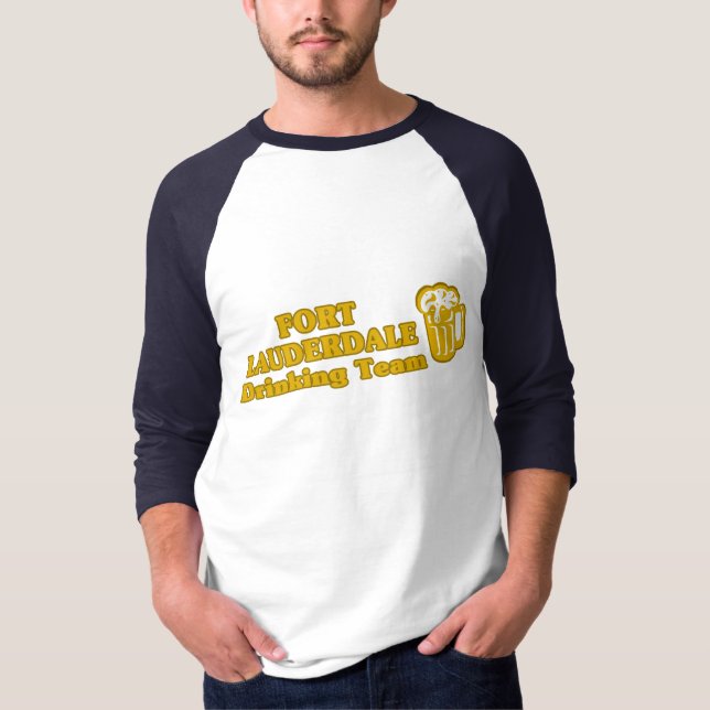 Camisetas del equipo de bebidas Fort Lauderdale (Anverso)