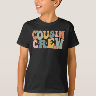 Camisetas del equipo de primos para los niños, pri