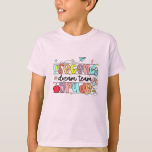 Camisetas del Equipo de Sueño de Segundo Grado, eq