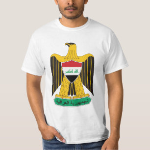 Camisetas del escudo de armas de Iraq