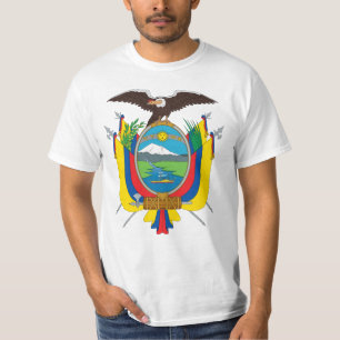 Camisetas del Escudo de Armas del Ecuador