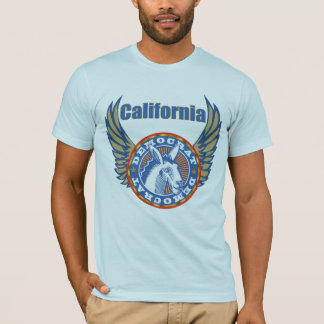Camisetas del fiesta de California Demócrata
