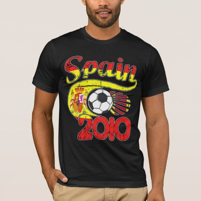 Camisetas del fútbol de España (Anverso)
