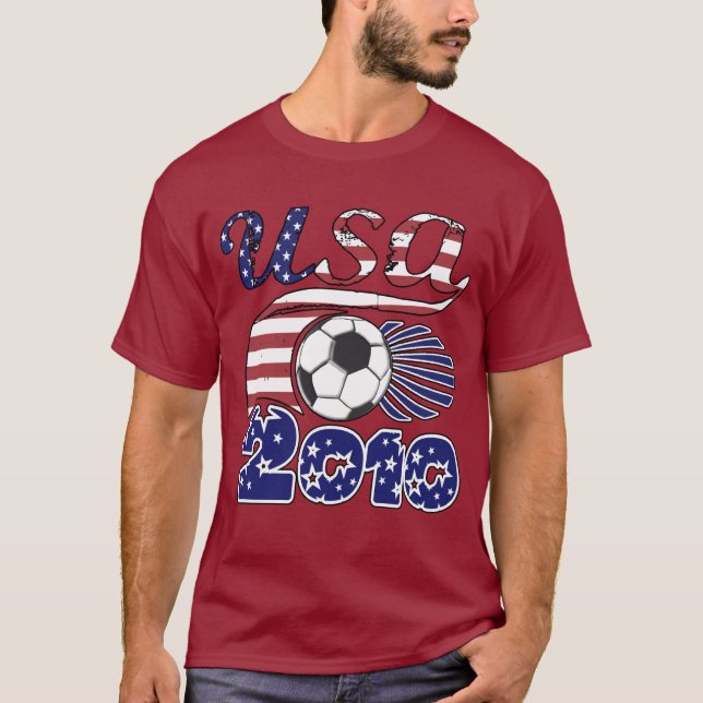 Camisetas del fútbol de los E.E.U.U. (Anverso)