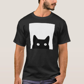Camisetas del gato negro