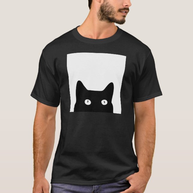 Camisetas del gato negro (Anverso)