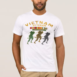 Camisetas del guerrero del veterano de Vietnam