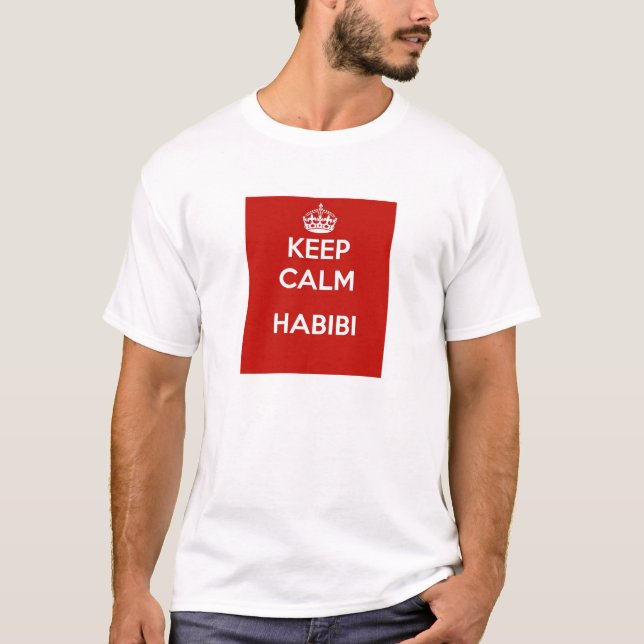 Camisetas del habibi de Oriente Medio del árabe (Anverso)