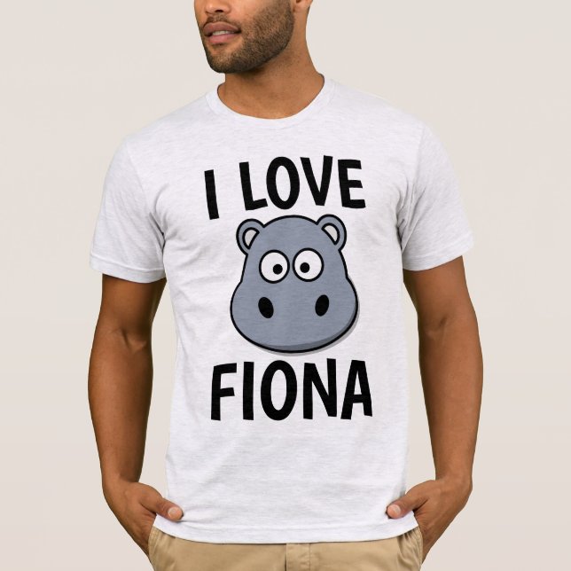 Camisetas del HIPOPÓTAMO de FIONA (Anverso)