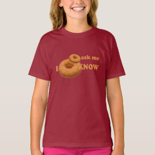 Camisetas del humor de donut - elegir estilo, colo