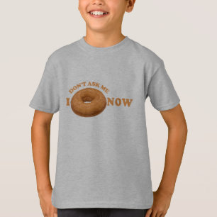 Camisetas del humor de donut - elegir estilo, colo