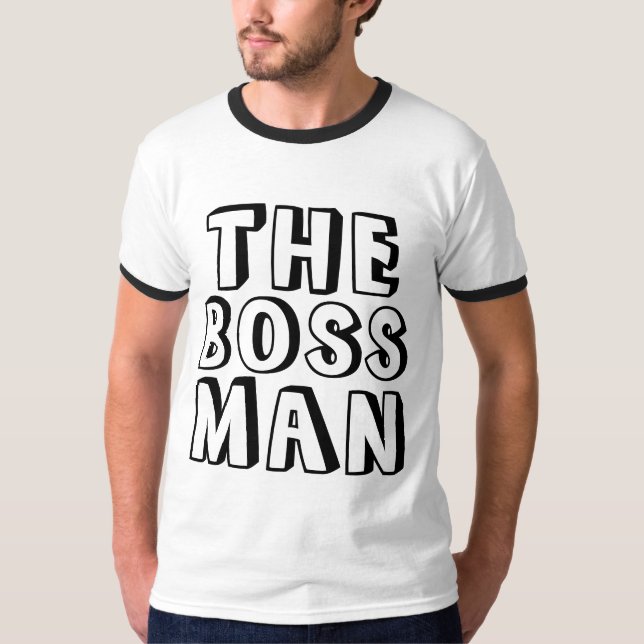 Camisetas del JEFE (Anverso)