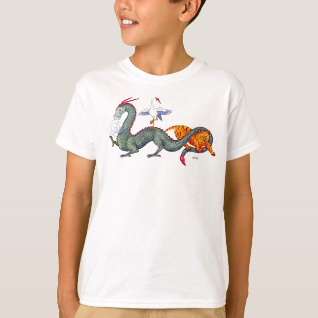 Camisetas del karate para los niños (Anverso)