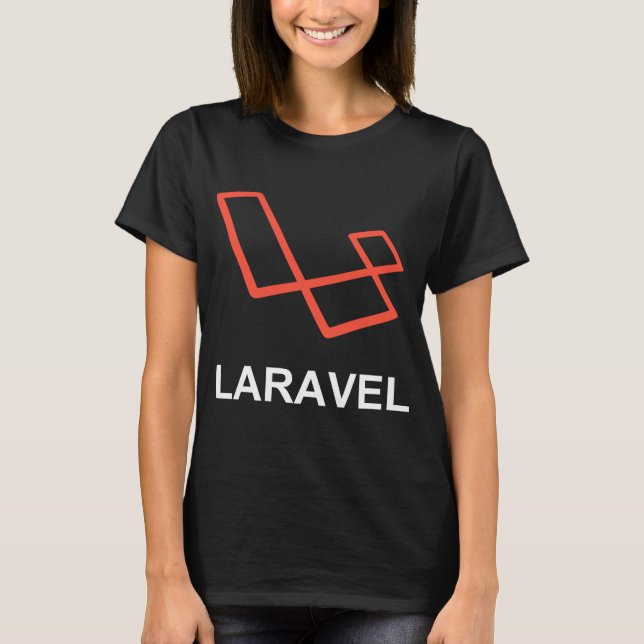 Camisetas del marco del PHP de Laravel (Anverso)