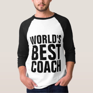 Camisetas del MEJOR ENTRENADOR DEL MUNDO
