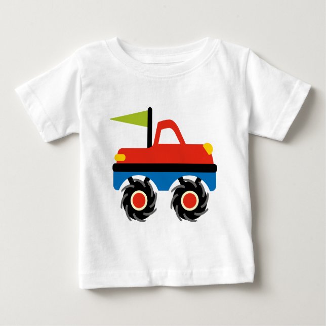 Camisetas del Monstruo Rojo Fun (Anverso)