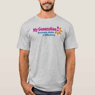 Camisetas del nacido en el baby-boom