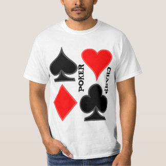 Camisetas del naipe