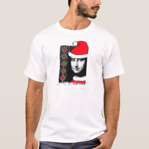 Camisetas del navidad de Mona Lisa
