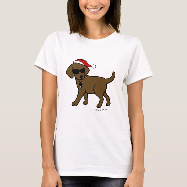 Camisetas del navidad del dibujo animado de (Anverso)