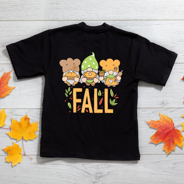 Camisetas del niño pequeño del otoño del otoño del (Subido por el creador)