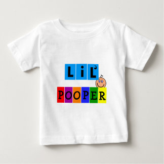 Camisetas del niño y del niño de "Lil Pooper"