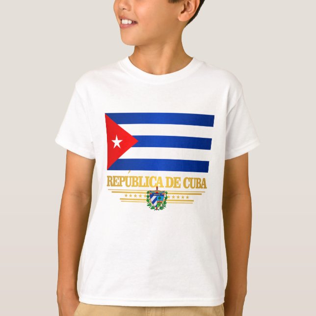 Camisetas del "orgullo cubano" (Anverso)