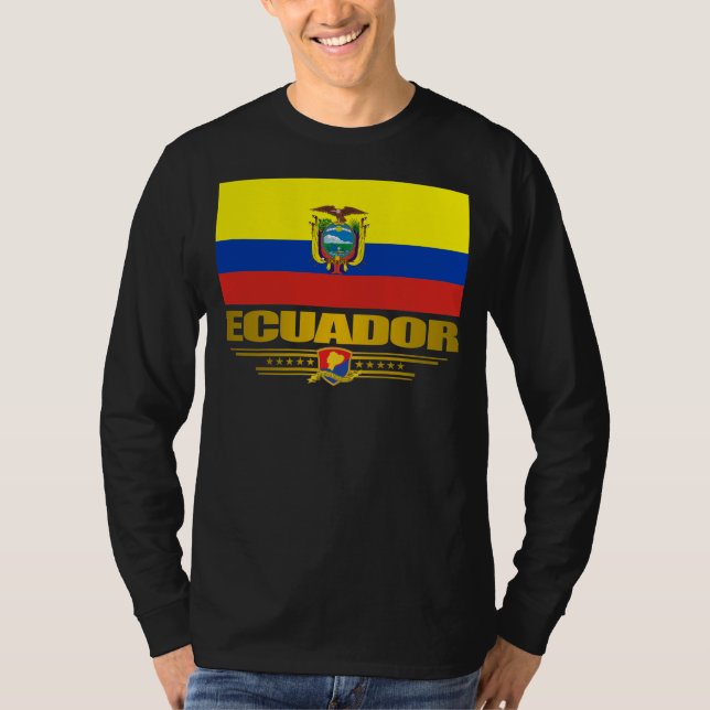 camisetas del "Orgullo del Ecuador" (Anverso)