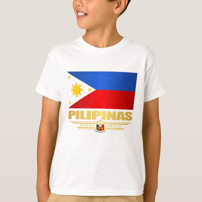 camisetas del "Orgullo Filipino" (Anverso)