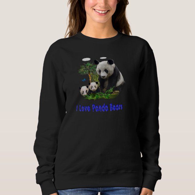 Camisetas del oso de panda (Anverso)