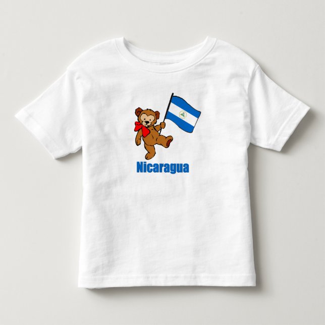 Camisetas del oso de peluche de Nicaragua (Anverso)